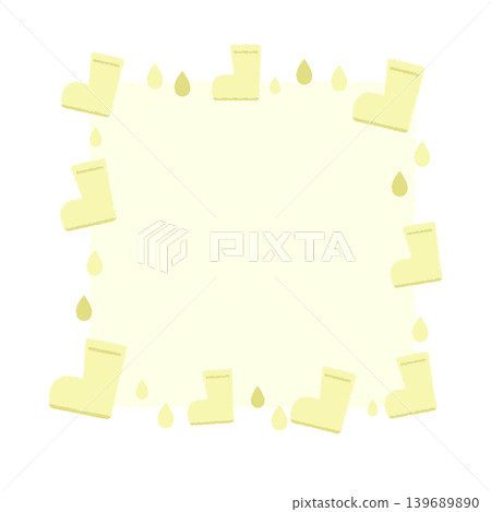 Rain boots frame Rain boots frame 139689890