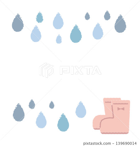 Rain boots with stripes 139690014