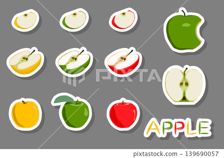 Sweet juicy tasty natural eco product apple Sweet juicy tasty natural eco product apple 139690057