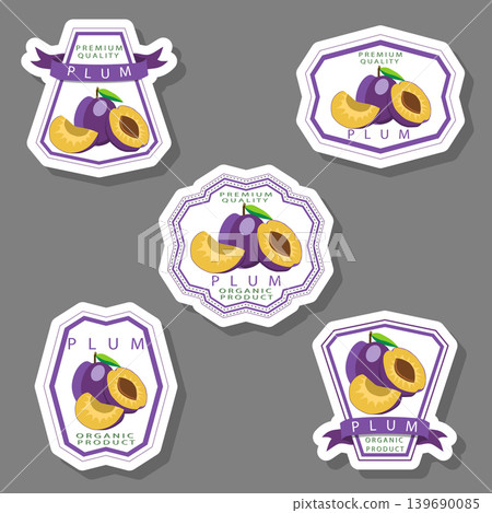 Sweet juicy tasty natural eco product plum Sweet juicy tasty natural eco product plum 139690085