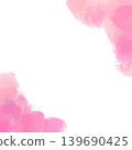 Watercolor texture banner background material, pink, square. Watercolor texture banner background material, pink, square. 139690425