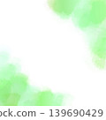 Watercolor texture banner background material, green, square. Watercolor texture banner background material, green, square. 139690429