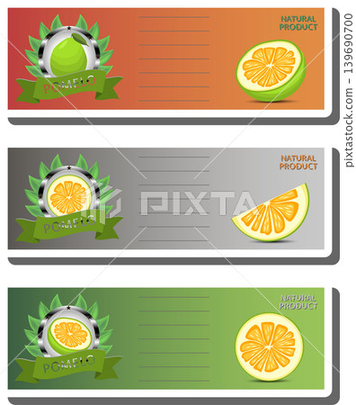 Fruit theme from set juicy delicious pomelo of various sizes Fruit theme from set juicy delicious pomelo of various sizes 139690700