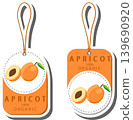 Fruit theme from set juicy delicious apricot of various sizes Fruit theme from set juicy delicious apricot of various sizes 139690920
