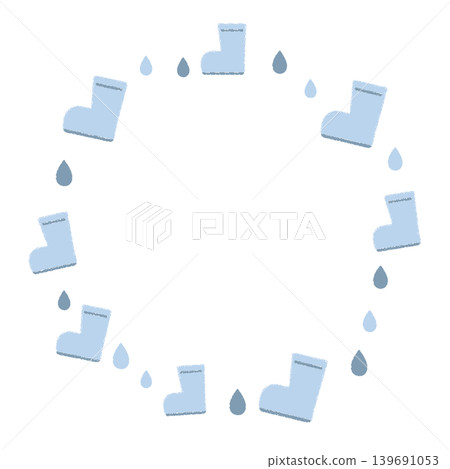 Rain boots frame Rain boots frame 139691053