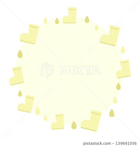 Rain boots frame 139691056