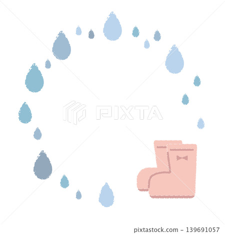 Rain boots frame Rain boots frame 139691057