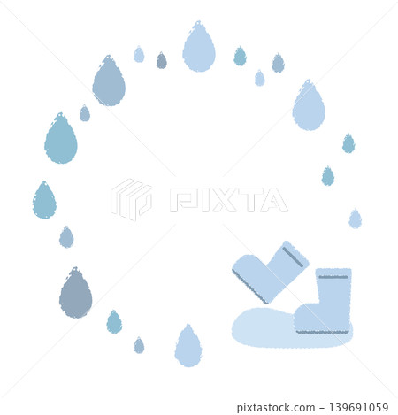 Rain boots frame Rain boots frame 139691059