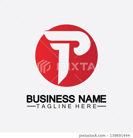 Letter P Logo vector illustration design Letter P Logo vector illustration design 139691444