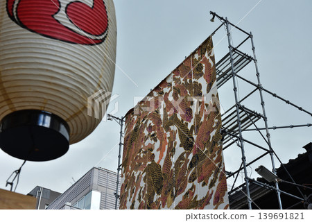 Gion Festival float construction: 287 carp dancing through time and space (Nakagyo Ward, Kyoto City) Gion Festival float construction: 287 carp dancing through time and space (Nakagyo Ward, Kyoto City) 139691821