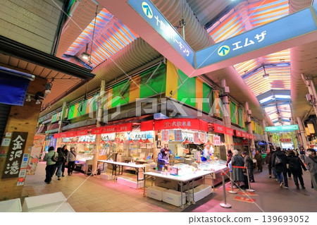 [Ishikawa Prefecture] Omi-cho Market arcade (Kanazawa City) 139693052