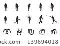Man playing horseshoe pitching silhouette set, Horseshoe pitching svg, Horseshoe svg, Horseshoe silhouette, Horseshoe pitching silhouette, Horseshoe pitching clipart. 139694018