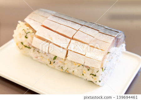 美味的鯖魚壽司 美味的鯖魚壽司 139694461