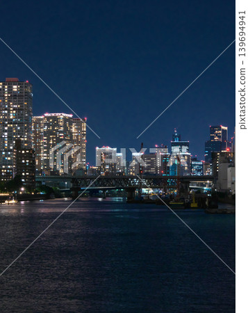Evening view of Tennozu Isle from Shinagawa Pier Bridge - Cityscape (April 2026) Evening view of Tennozu Isle from Shinagawa Pier Bridge - Cityscape (April 2026) 139694941