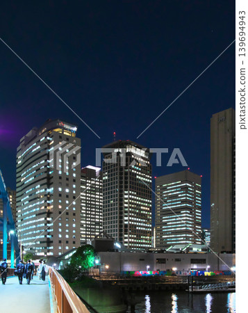 從品川碼頭橋眺望天王洲的夜景 - 城市景觀（2026年4月） 139694943