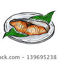 味噌醃製西班牙鯖魚 139695238