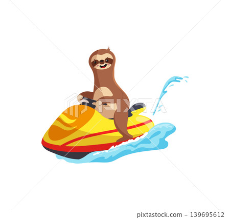 Sloth on Jet Ski Sloth on Jet Ski 139695612