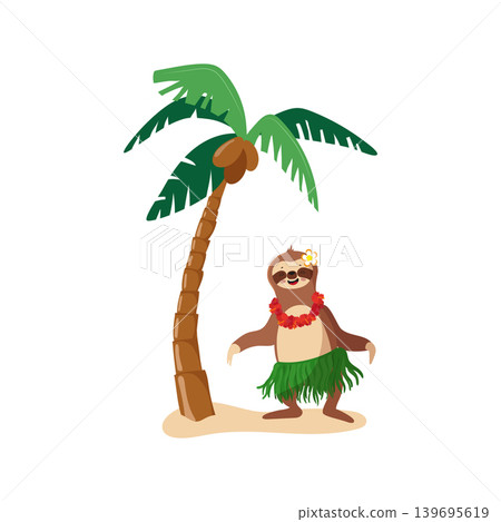 Sloth Hula Dancer Sloth Hula Dancer 139695619
