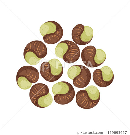 Cartoon vector illustration of snails isolated on a white background for nature and animal design. Cartoon vector illustration of snails isolated on a white background for nature and animal design. 139695637