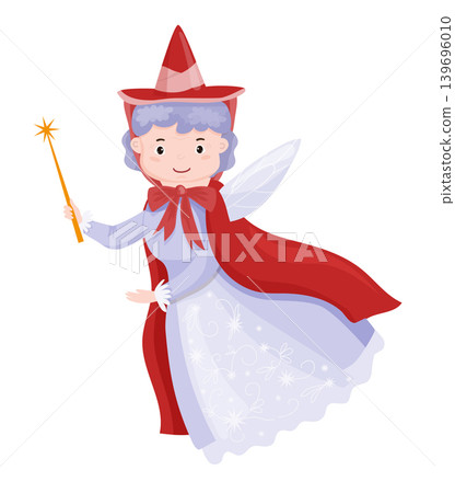Fairy Godmother with Wand Fairy Godmother with Wand 139696010