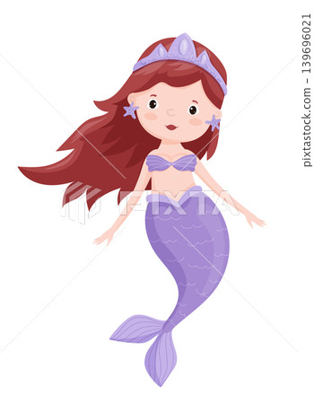 Mermaid with Red Hair Mermaid with Red Hair 139696021