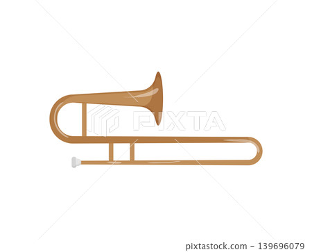 Trombone Illustration Trombone Illustration 139696079
