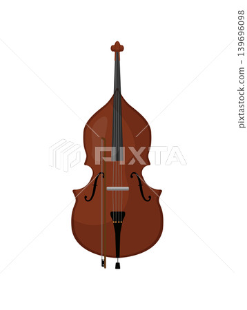 Double Bass Illustration 139696098