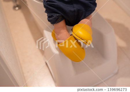 Children undergoing potty training 139696273