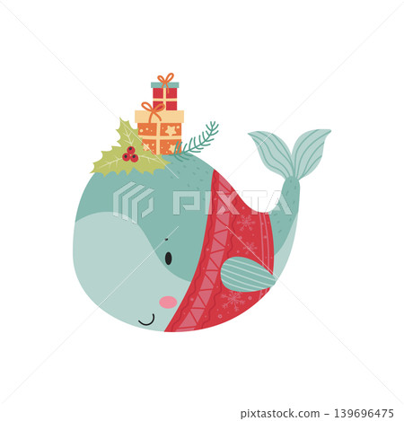 Whale With Gifts 139696475