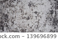 Weathered Cracked Concrete Wall Texture With Mold Stains And Peeling Plaster Surface Background 139696899