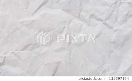 Crumpled White Paper Texture Background With Wrinkled Sheet Surface for Mockups and Design Crumpled White Paper Texture Background With Wrinkled Sheet Surface for Mockups and Design 139697124