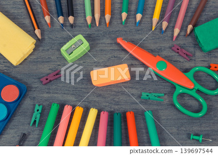 Stationery accessories and school supplies Stationery accessories and school supplies 139697544