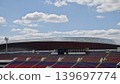 Stands on the background of a football stadium 139697774
