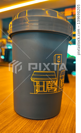 Minimalist Coffee Cup Photography With Warm Cafe Ambience And Soft Background Bokeh Minimalist Coffee Cup Photography With Warm Cafe Ambience And Soft Background Bokeh 139698205