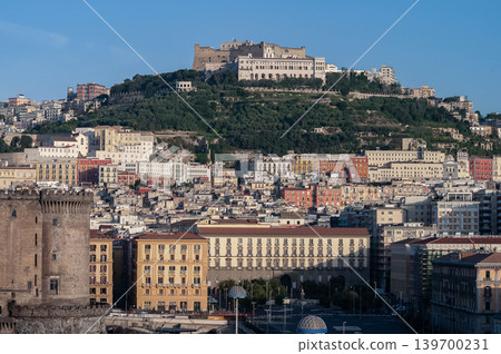 Castel Sant'Elmo and Certosa di San Martino on the top of the city in Naples, Italy Castel Sant'Elmo and Certosa di San Martino on the top of the city in Naples, Italy 139700231