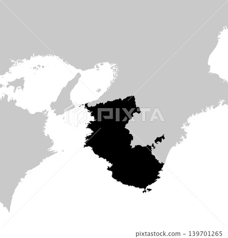 Vector illustration map material for Japan: Map of Wakayama Prefecture Vector illustration map material for Japan: Map of Wakayama Prefecture 139701265