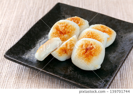 Fish cake filled with creamy cheese Fish cake filled with creamy cheese 139701744