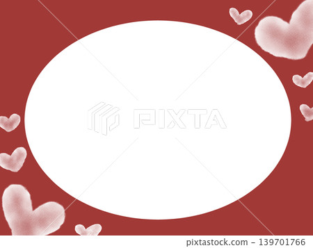 heart frame illustration heart frame illustration 139701766