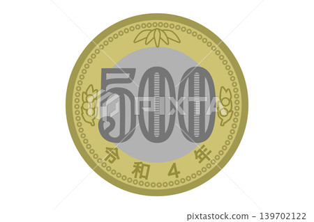 500日元硬幣 500日元硬幣 139702122