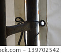 Securing the sheets on the temporary scaffolding 139702542