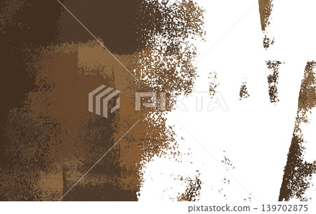 Cafe & chocolate-colored grunge art painted with hand-painted rollers. Cafe & chocolate-colored grunge art painted with hand-painted rollers. 139702875