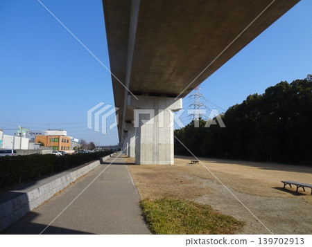 Kawagoe Green Park and Yokkaichi Port Kasumigaura North Wharf Area Road (Kawagoe Town, Mie District, Mie Prefecture) Kawagoe Green Park and Yokkaichi Port Kasumigaura North Wharf Area Road (Kawagoe Town, Mie District, Mie Prefecture) 139702913
