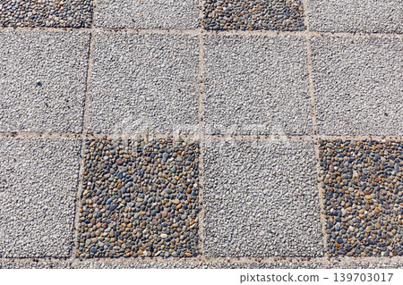 Black and white tile material Black and white tile material 139703017