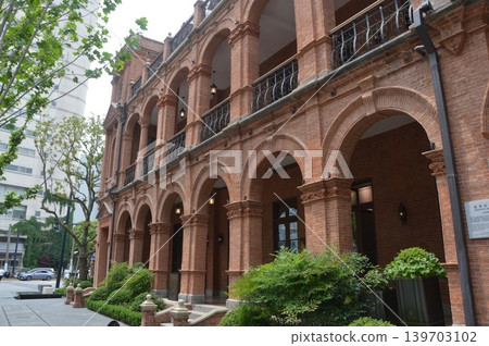 Historic brick buildings in Baoshan District, Shanghai Historic brick buildings in Baoshan District, Shanghai 139703102