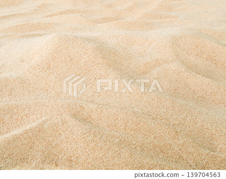 Sand beach at coast summer nature background 139704563