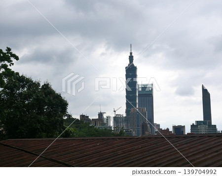 Taipei 101 and Nanshan Plaza 139704992