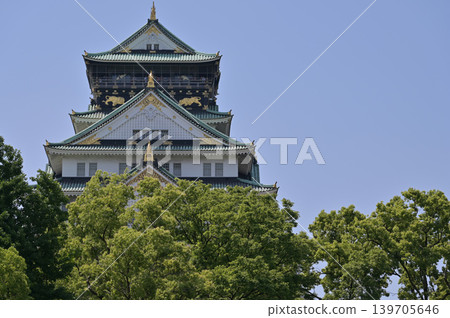 大阪城堡城堡塔 大阪城堡城堡塔 139705646