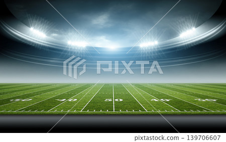 American Football Stadium 139706607