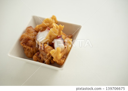 Fried octopus is the perfect snack! 139706675