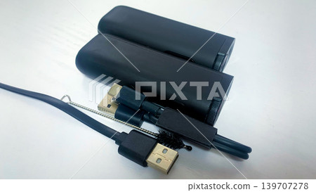 Black e-cigarette body Black e-cigarette body 139707278